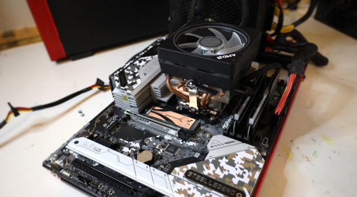 2022-2023 M.2 NVMe SSD Test Bench Update 2022 SSD Test Bench Assembled