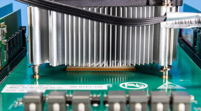 Marvell Octeon 10 Arm Neoverse N2 DPU in the Wild Rivaling 2017-era Intel Xeon Marvell Octeon 10 CN106XX CRB 24 Core Arm Neoverse N2 7