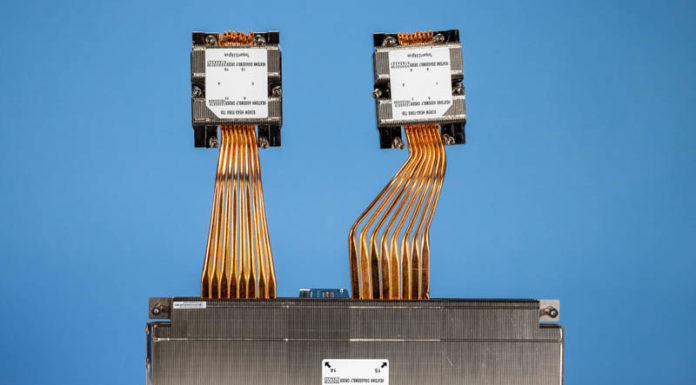 Massive Microsoft Azure HBv4 AMD EPYC Genoa Heatsink Microsoft Azure HBv4 Heatsink 6