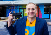 NVIDIA BlueField-3 400Gbps DPU Exposed NVIDIA BlueField 3 400Gbps DPU In Santa Clara CA 8