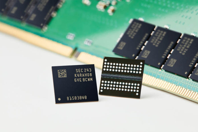 Samsung Memory 12nm Class DDR5 1
