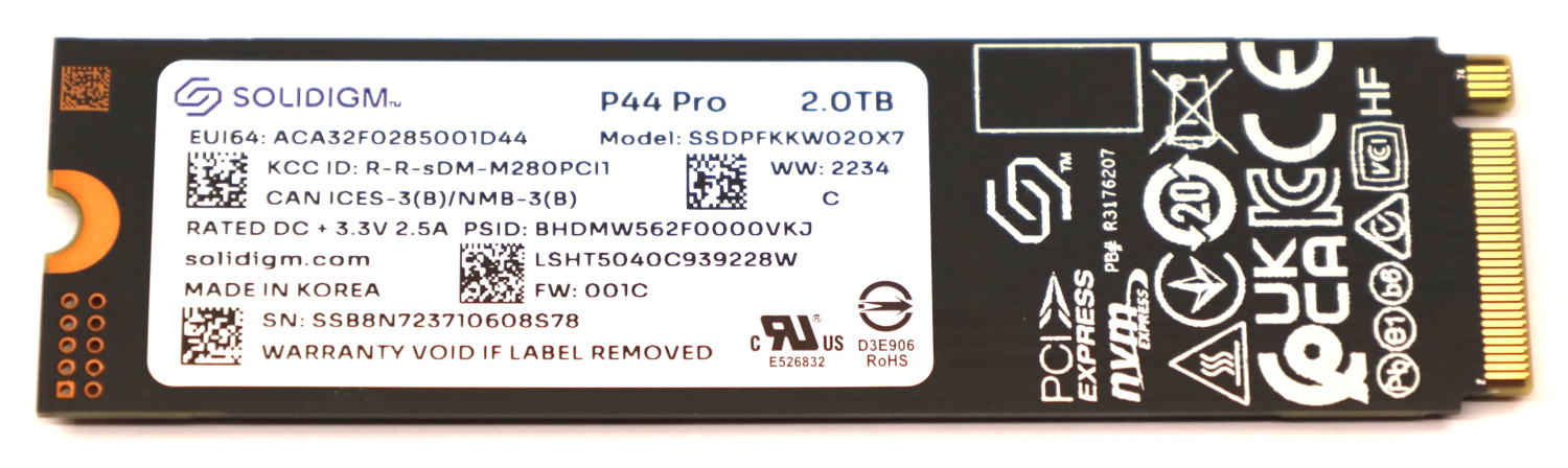 Solidigm P44 Pro SSD Review: Ultra-Fast PCIe Gen 4 PC Storage