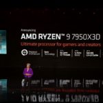 AMD CES 2023 Ryzen 7950X3D With 3D V Cache