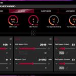 ASUS ROG Strix 4090 OC Control Panel OC Mode