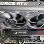 ASUS ROG Strix 4090 OC PCIe Slot Space