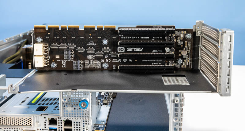 ASUS RS720A E12 RS24U 4x PCIe Gen5 X16 Slots Riser