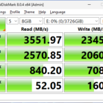 HighPoint SSD6204 CrystalDiskMark RAID0