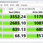 HighPoint SSD6204 CrystalDiskMark RAID1