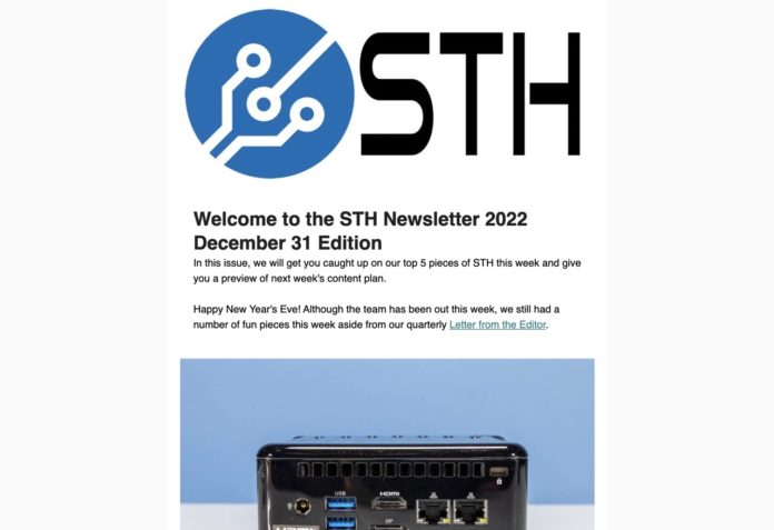 STH Newsletter 2022 12 31 Edition