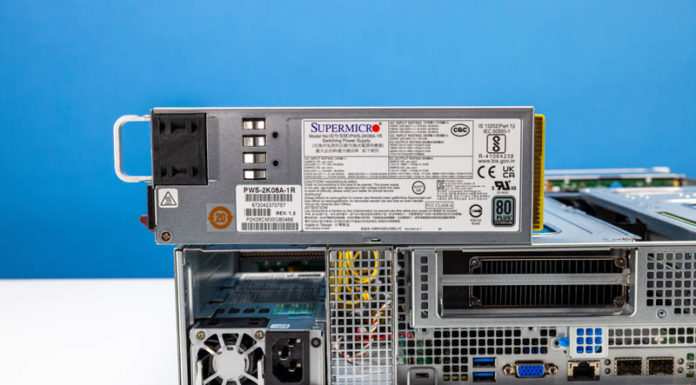 Stopping The Cardinal Sin of Colocation Rack Power Sizing Supermicro ARS 210M NR 2kW 80Plus Titanium PSU