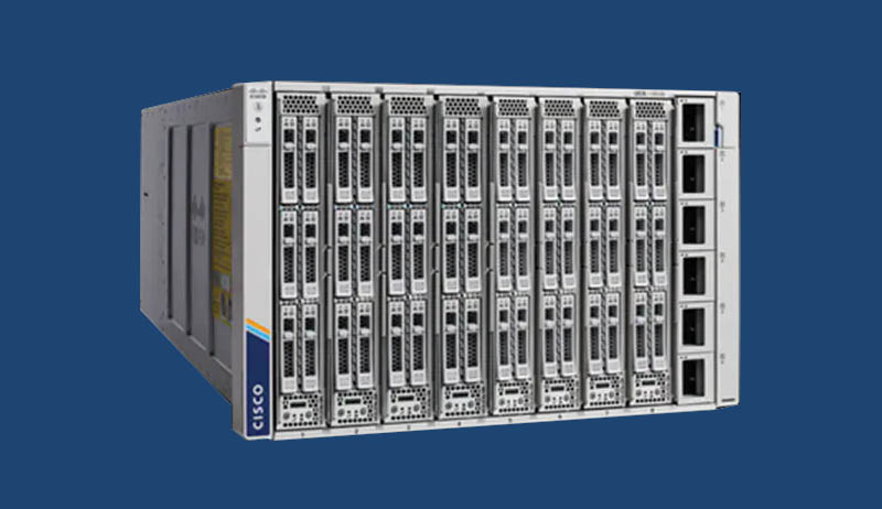 Cisco UCS X9508 Front Angle