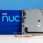 Intel NUC 12 Pro Wall St Canyon NUC12WSKi7 Lid With SSD Copper Cooler Below