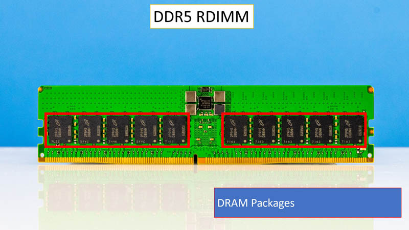 Micron DDR5 RDIMM DRAM Packages