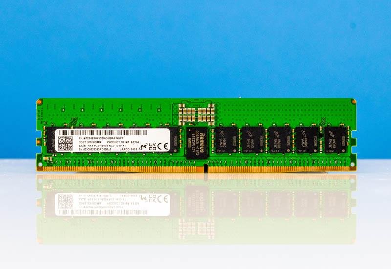 Micron DDR5 RDIMM Front