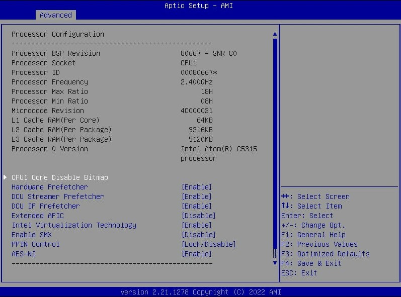 Supermicro A3SPI 4C LN6PF Intel Atom C5315