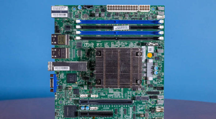 Supermicro X12SDV-4C-SP6F Review 25GbE and Intel Xeon D-1718T Supermicro X12SDV 4C SP6F Overview