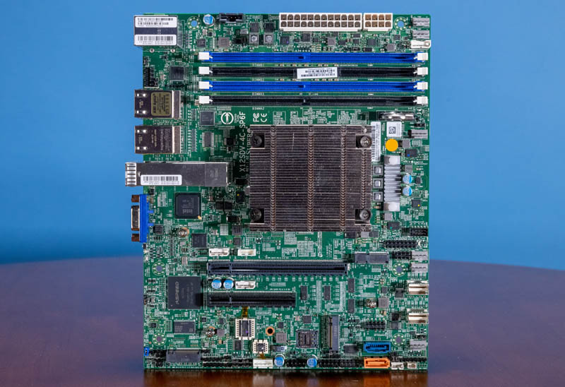 Supermicro X12SDV 4C SP6F Overview