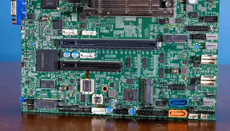 Supermicro X12SDV 4C SP6F Slots And Storage