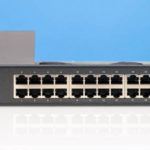 TP Link TL SH1832 Front Cover Off PSU Cover Popped