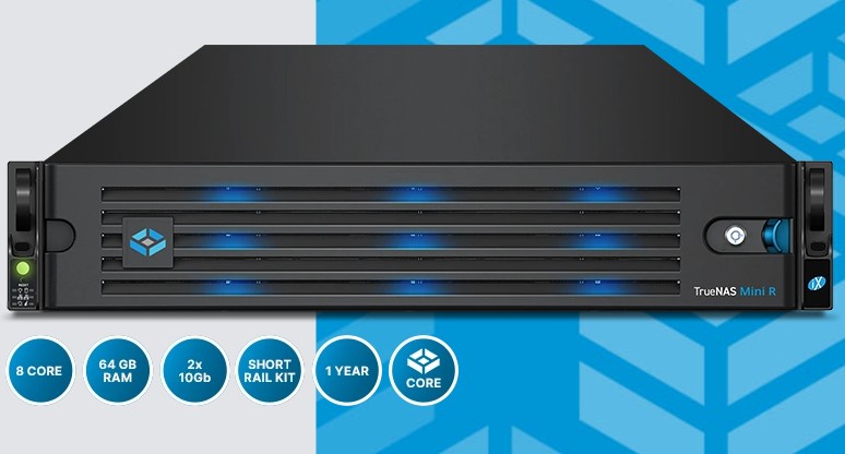 TrueNAS Mini R With 18TB In A 10K Configuration