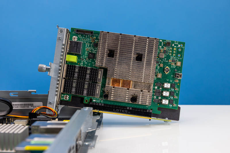 ASRock Rack 1U4LW B650 2L2T NVIDIA BlueField 2 DPU In Full Height PCIe Riser