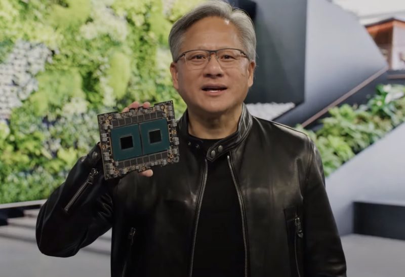 NVIDIA GTC 2023 Grace Superchip With Jensen