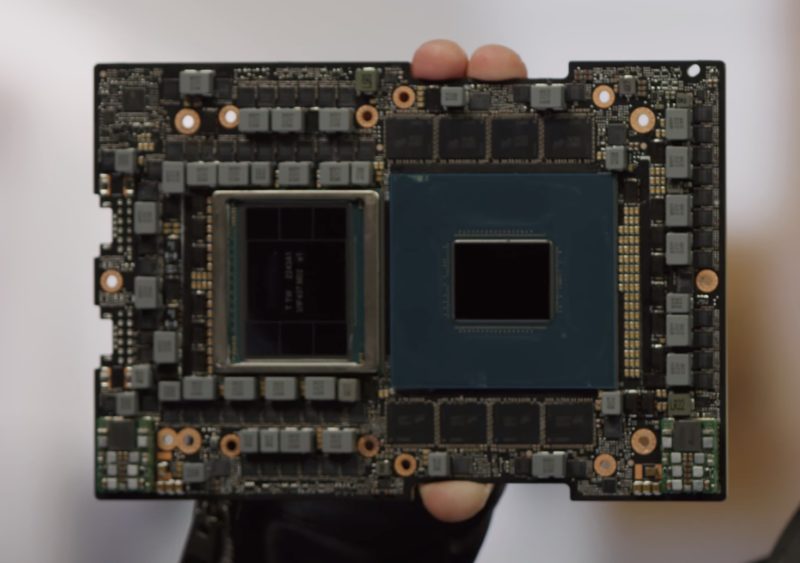 NVIDIA Grace Hopper Superchip Shown With Hopper Grace Orientation