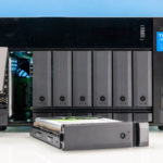 QNAP TVS H874 Front Drive Out 1