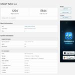 QNAP TVS H874 Geekbench 6