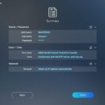 QNAP TVS H874 QuTS Hero 5 Installation Wizard Summary