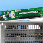Supermicro SYS 221H TNR Center And Left Rear Riser