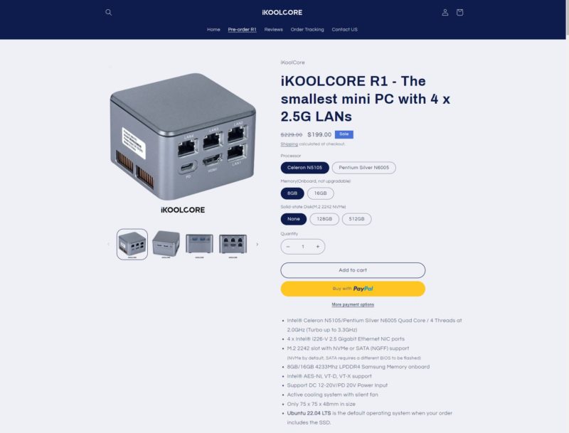 IKoolCore R1 199 Config