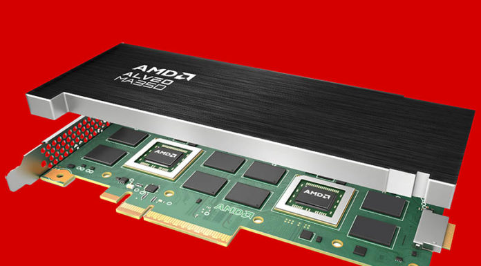 AMD Alveo MA35D Custom Anti-GPU Silicon for AV1-era Video Transcoding AMD Xilinx Alveo MA35D With Heatsink Off
