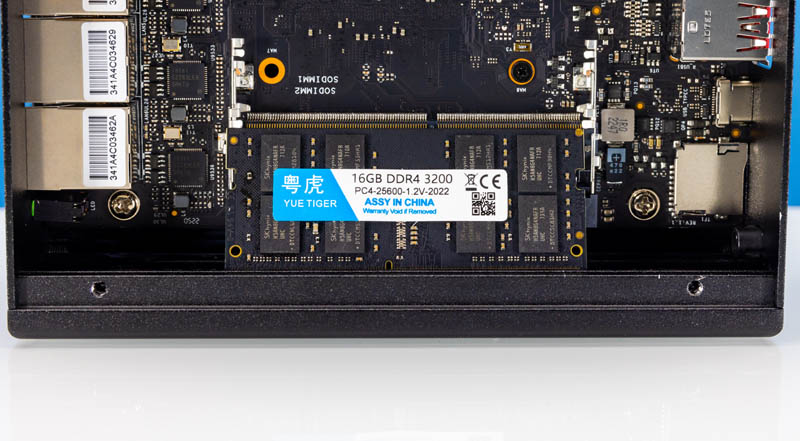 CW Alder Lake Intel Core I5 1235U 6x 2.5GbE Fanless System Bundled 16GB DDR5 SODIMM 2