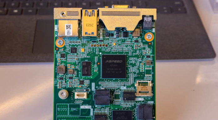 The OCP DC-SCM HFF is Taking Over IEIT Systems OCP DC SCM 1.0 Module At OCP Regional Summit 2023 Prague 1