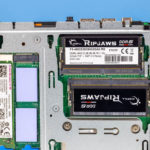 Lenovo ThinkCentre M80q Gen 3 Tiny Bottom M.2 SSD Slots And G.Skill 64GB Configuration Installed