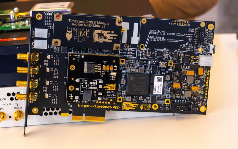 Time Cards With Atomic Clocks At OCP Regional Summit 2023 Prague 5