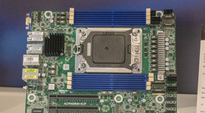 ASRock Rack ALTRAD8U-1L2T is a mATX Motherboard for up to 128 Cores ASRock Rack ALTRAD8U 1L2T At ISC 2023 Overview