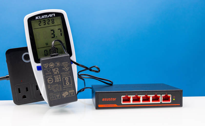 Asustor ASW205T Power Idle