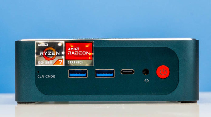 Beelink SER6 Pro 7735HS Edition Review A Better Alternative Beelink SER6 Pro 7735HS Front