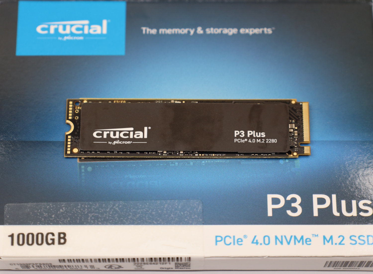 Crucial P3 Plus 1TB Box - ServeTheHome