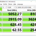 Crucial P3 Plus 1TB CrystalDiskMark 1GB Low