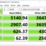 Crucial P3 Plus 1TB CrystalDiskMark 8GB