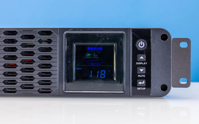 CyberPower CP1500PFCRM2U Montaje en rack 2U 1500VA 1000W UPS 120V LCD encendido