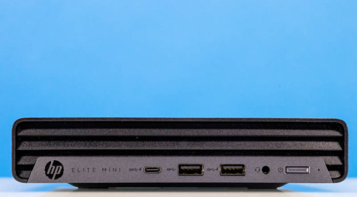 HP Elite Mini 800 G9 Review The Top Generational HP Project TinyMiniMicro HP Elite Mini 800 G9 Front