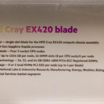 HPE Cray EX420 Blade ISC 2023 1
