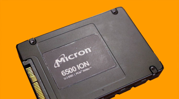 Micron 6500 ION and XTR Enterprise SSDs Announced Micron 6500 ION 30TB Cover