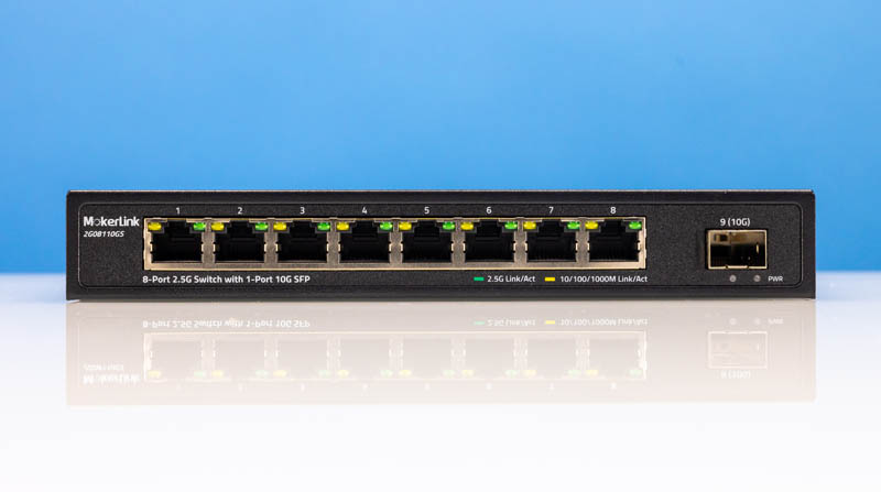 Switch GbE à 8 ports - 8x RJ45 2x SFP - Commutateurs Ethernet