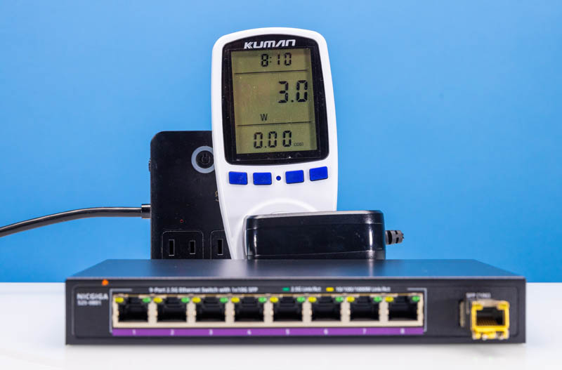 NICGIGA S25 0801 8x 2.5GbE 1x 10GbE Switch Incremental 10GbE