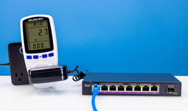 NICGIGA S25 0801 8x 2.5GbE 1x 10GbE Switch Incremental 2.5GbE